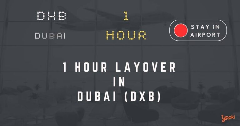 1 hour layover in dubai dxb