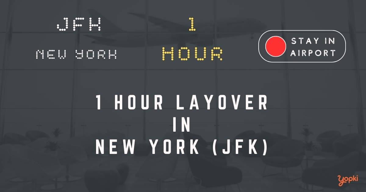 1 hour layover in new-york jfk