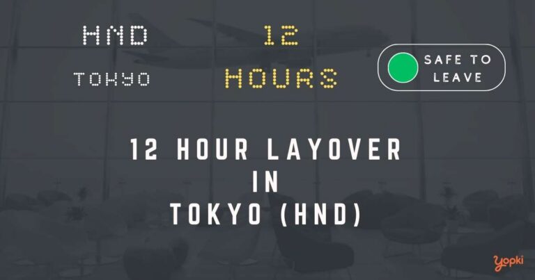 12 hour layover in tokyo hnd