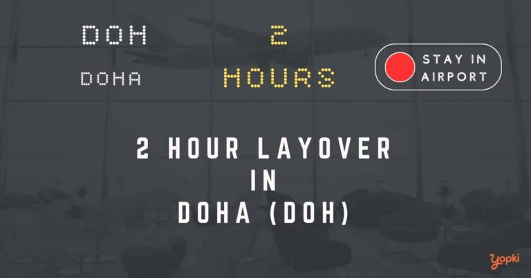 2 hour layover in doha doh