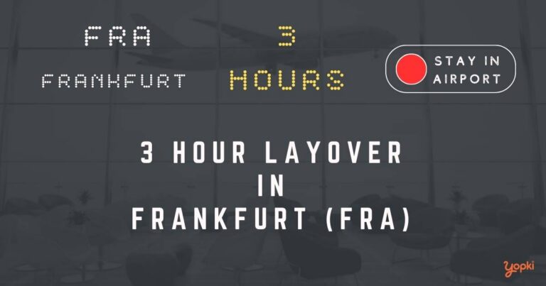 3 hour layover in frankfurt fra