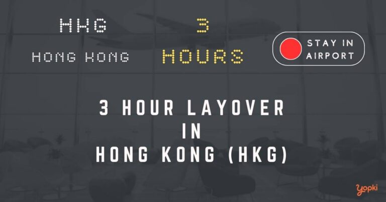 3 hour layover in hong-kong hkg