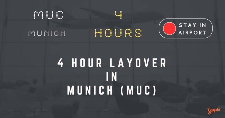4 hour layover in munich muc
