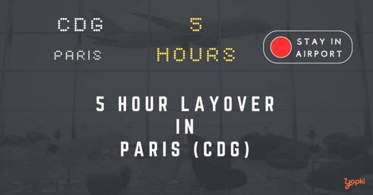 5 hour layover in paris cdg