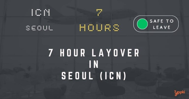 7 hour layover in seoul icn