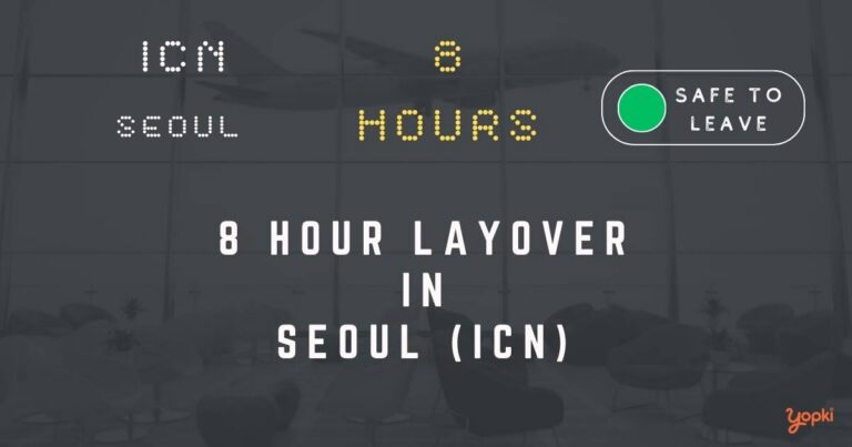 8 hour layover in seoul icn