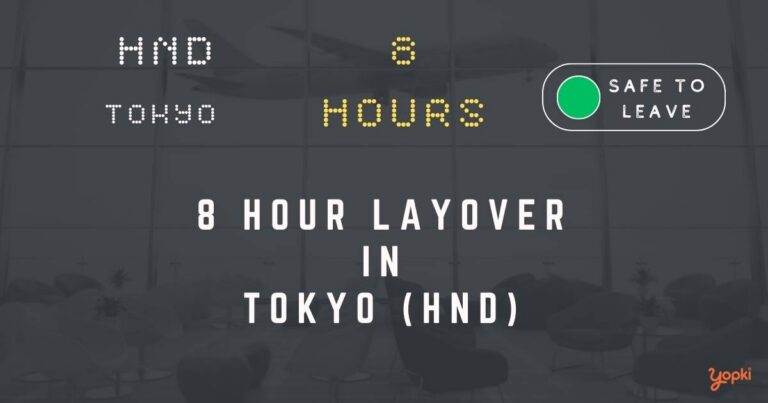 8 hour layover in tokyo hnd