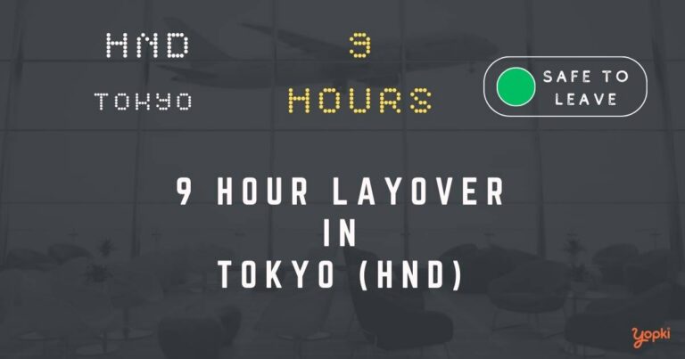 9 hour layover in tokyo hnd