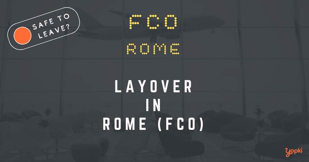 layover in rome fco
