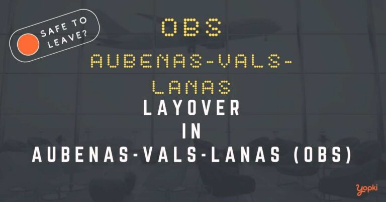 Aubenas-vals-lanas Airport Layover Guide – What to Do at OBS