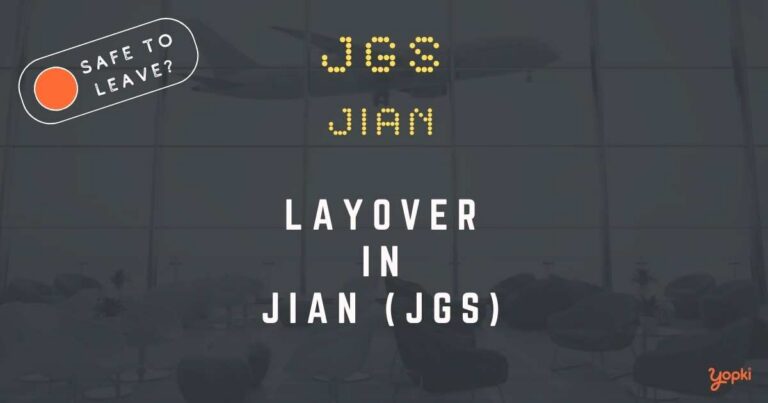 Jian Airport Layover Guide – What to Do at JGS
