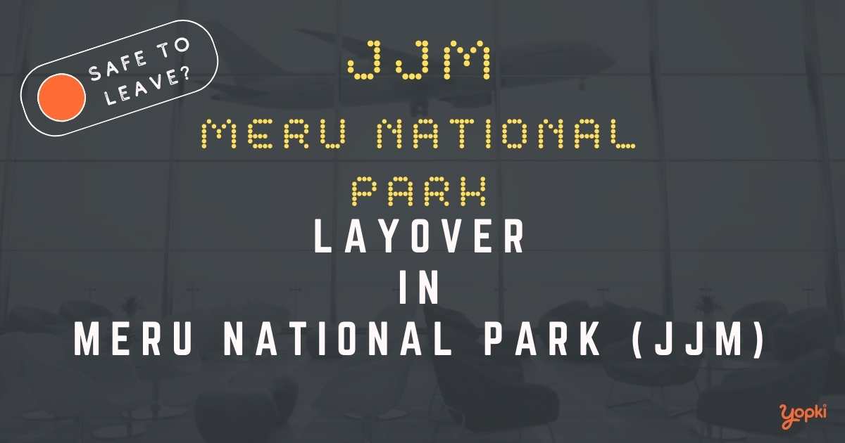 Meru National Park Airport Layover Guide – What to Do at JJM