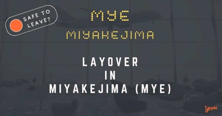 Miyakejima Airport Layover Guide – What to Do at MYE