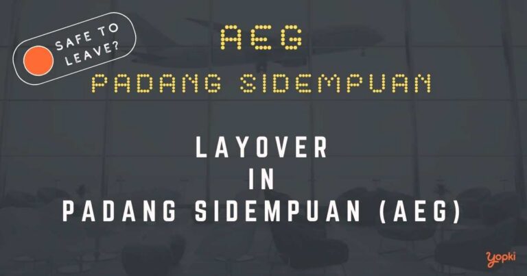 Padang Sidempuan Airport Layover Guide – What to Do at AEG