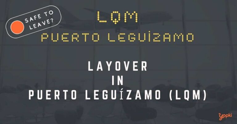 Puerto LeguÃ­zamo Airport Layover Guide – What to Do at LQM