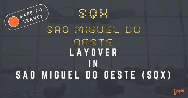 Sao Miguel do Oeste Airport Layover Guide – What to Do at SQX