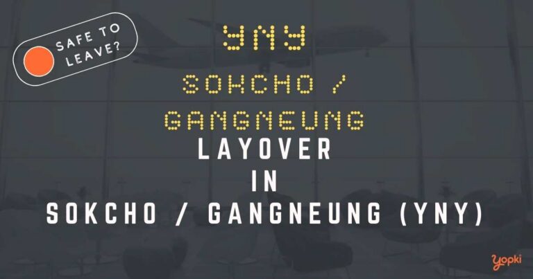 Sokcho / Gangneung Airport Layover Guide – What to Do at YNY