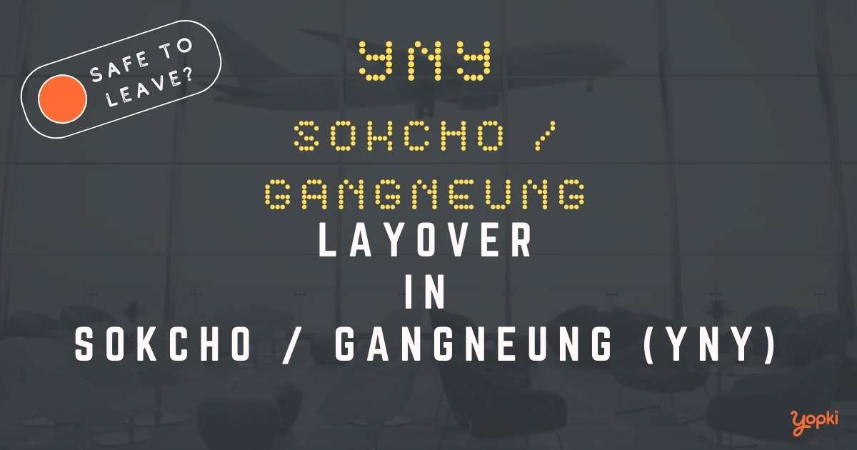 Sokcho / Gangneung Airport Layover Guide – What to Do at YNY
