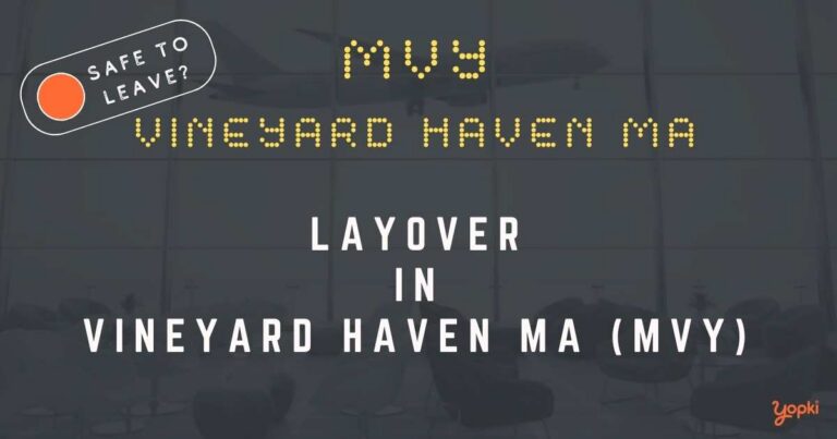 Vineyard Haven MA Airport Layover Guide – What to Do at MVY